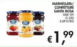 Coal Marmellata/Confettura Santa Rosa offerta