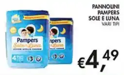 Coal Pannolini Pampers Sole e Luna offerta