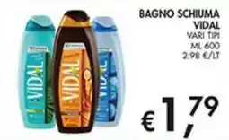 Coal Bagno schiuma Vidal offerta
