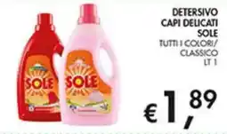 Coal Detersivo capi delicati Sole offerta