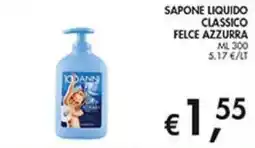 Coal Sapone liquido classico Felce Azzurra offerta