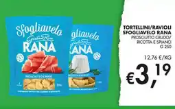 Coal Tortellini/Ravioli Sfogliavelo Rana offerta