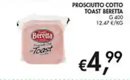 Coal Prosciutto cotto Toast Beretta offerta