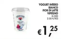 Coal Yogurt intero bianco fior di latte vipiteno offerta