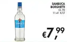 Coal Sambuca Borghetti offerta