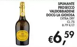 Coal Spumante Prosecco Valdobbiadene DOCG La Gioiosa offerta