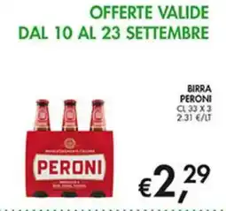 Coal Birra Peroni offerta