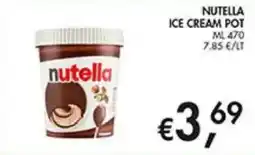 Coal Nutella ice cream pot offerta