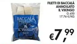 Coal Filetti di baccalà ammollato Il Vikingo offerta