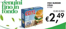 Coal Fish Burger Coal offerta