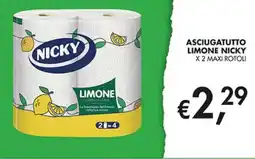 Coal Asciugatutto limone Nicky offerta