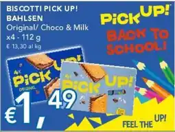 Migross Supermercati e Market Biscotti Pick Up! Bahlsen offerta