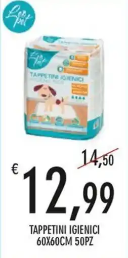 Moby Dick Tappetini igienici Leopet offerta