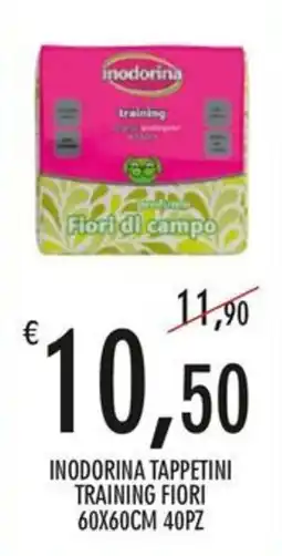 Moby Dick Inodorina tappetini training fiori offerta