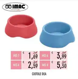 Moby Dick Ciotole Dea offerta