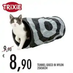 Moby Dick Trixie Tunnel gioco in nylon offerta