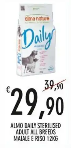 Moby Dick Almo Daily Sterilised Adult All Breeds offerta