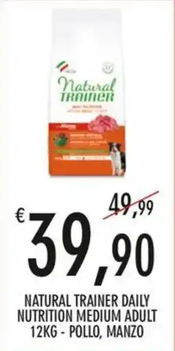 Moby Dick Natural Trainer Daily Nutrition Medium Adult offerta
