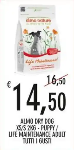 Moby Dick Almo dry dog life maintenance adult offerta