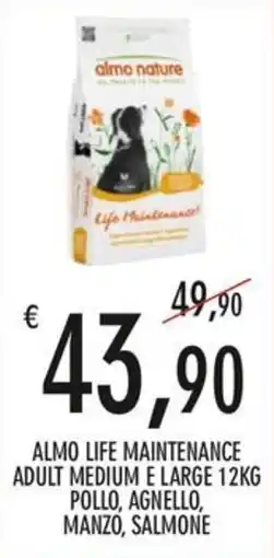 Moby Dick Almo Life Maintenance Adult Medium e Large offerta