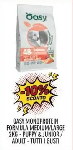 Moby Dick Oasy Monoprotein Formula Medium/Large offerta