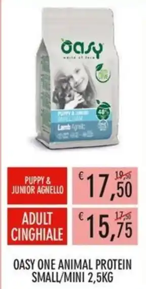 Oasy one animal protein small/mini