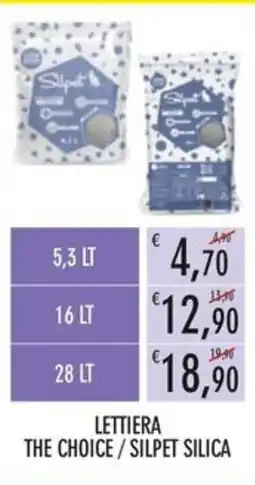Moby Dick Lettiere the choice / Silpet Silica offerta