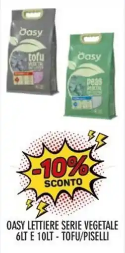 Moby Dick Oasy lettiere serie vegetale tofu/piselli offerta