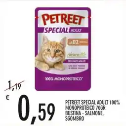 Moby Dick Petreet special adult 100% monoproteico offerta