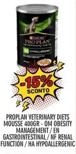 Moby Dick Proplan Veterinary Diets Mousse offerta