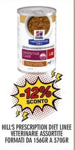Moby Dick Hill's prescription diet linee veterinarie offerta