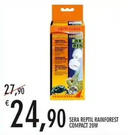 Moby Dick Sera Reptil Rainforest Compact 20W offerta