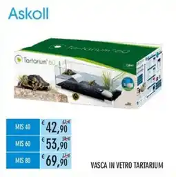 Moby Dick Vasca in vetro Tartarium offerta