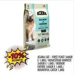 Moby Dick Acana cat first feast offerta