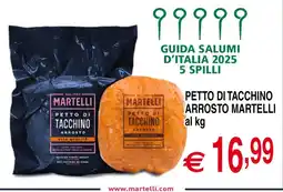 Centro Oceano Petto di tacchino arrosto Martelli offerta