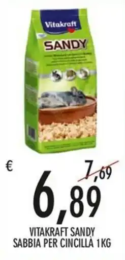 Moby Dick Vitakraft Sandy Sabbia per Cincilla offerta