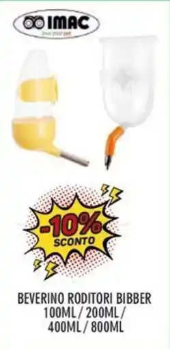 Moby Dick Beverino roditori bibber IMAC offerta
