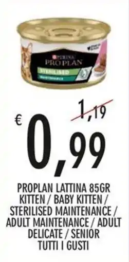 Moby Dick Proplan lattina offerta