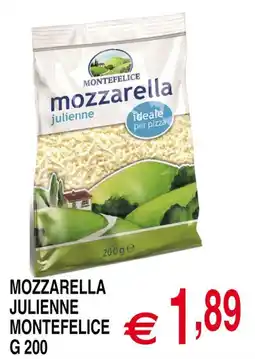 Centro Oceano Mozzarella julienne Montefelice offerta