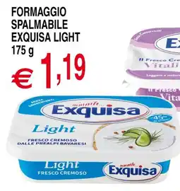 Centro Oceano Formaggio spalmabile Exquisa Light offerta