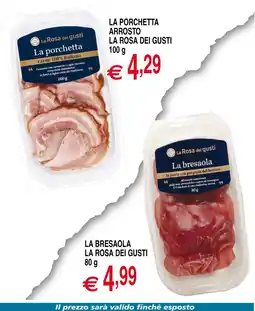 Centro Oceano La porchetta La Rosa dei gusti offerta