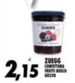 Compri Meglio Zuegg confettura frutti bosco offerta