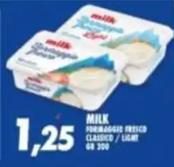 Compri Meglio Milk formaggio fresco classico offerta