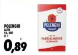 Compri Meglio Latte parzialmente scremato Polenghi offerta