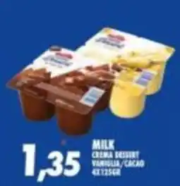 Compri Meglio Milk Crema Dessert Vaniglia/Cacao offerta