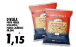 Compri Meglio Divella pasta fresca scialatelli/fusilli calabresi offerta