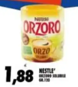 Compri Meglio Nestlé orzoro solubile offerta