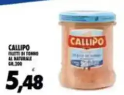 Compri Meglio Callipo filetti di tonno al naturale offerta