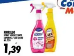 Compri Meglio Fiorillo spray igienizzante superfici/lux legno offerta