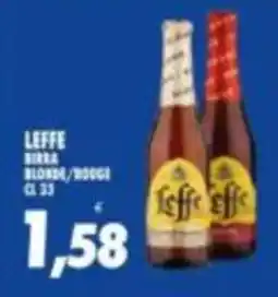 Compri Meglio Leffe birra blonde/rouge offerta